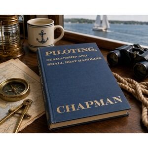Vintage 1971 Chapman Piloting Seamanship Small Boat Handling 49th Ed Hardcover